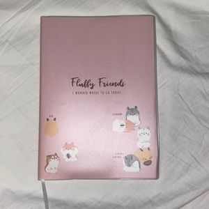 Fluffy Friends Notebook- BRAND NEW! 💗